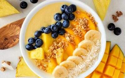 DFN Tea smoothie bowl